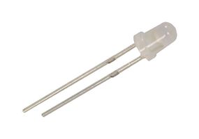 MP008548 - LED, White, Through Hole, T-1 3/4 (5mm), 20 mA, 3.2 V, 2.5 cd - MULTICOMP PRO