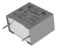 R523F268050P0K - Safety Capacitor, Metallized PP, Radial Box - 2 Pin, 68000 pF, ± 10%, X2, Through Hole - KEMET