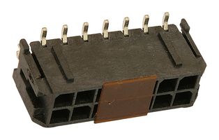 43045-1415 - Pin Header, Wire-to-Board, 3 mm, 2 Rows, 14 Contacts, Surface Mount Straight - MOLEX