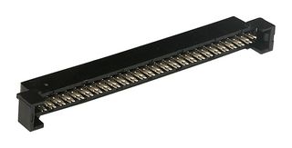 87568-5043 - IDC Connector, IDC Receptacle, Female, 2 mm, 2 Row, 50 Contacts, Cable Mount - MOLEX