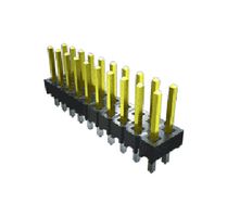 TSW-120-15-G-D - Pin Header, Board-to-Board, 2.54 mm, 2 Rows, 40 Contacts, Through Hole Straight, TSW Series - SAMTEC