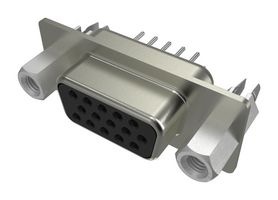 10090929-S264XLF - D Sub Connector, High Density, Receptacle, FCI 10090929 Series, 26 Contacts, DA, Solder - AMPHENOL COMMUNICATIONS SOLUTIONS