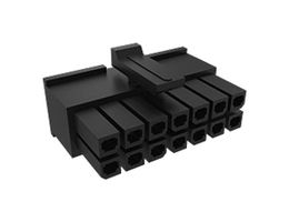 10127716-08LF - Connector Housing, FCI Minitek Pwr 3.0 10127716 Series, Receptacle, 8 Ways, 3 mm - AMPHENOL COMMUNICATIONS SOLUTIONS