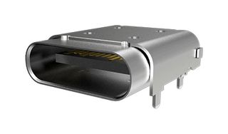 10137061-00021LF - USB Connector, USB Type C, USB 3.1, Receptacle, 24 Ways, Surface Mount, Through Hole Mount - AMPHENOL COMMUNICATIONS SOLUTIONS