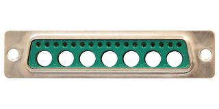 DA3V3SA00LF - Combination Layout D Sub Connector, FCI 681M Series, DA-3W3, Receptacle, 3 Contacts, 3 Power - AMPHENOL COMMUNICATIONS SOLUTIONS