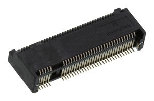 MDT420M01001 - Card Edge Connector, Dual Side, 67 Contacts, Surface Mount, Straight, Solder - AMPHENOL COMMUNICATIONS SOLUTIONS