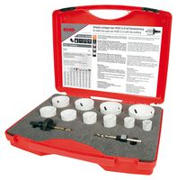126303 - Hole Saw Set, Bi-Metal, 12 Pieces - RUKO