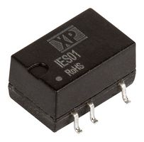 IES0124S05 - Isolated Surface Mount DC/DC Converter, ITE, 1:1, 1 W, 1 Output, 5 V, 200 mA - XP POWER