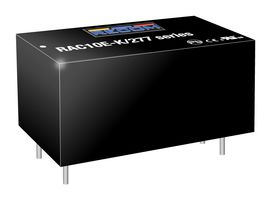 RAC10E-3.3SK/277 - AC/DC PCB Mount Power Supply (PSU), ITE, Household & Transformers, 1 Output, 10 W, 3.3 VDC, 2.5 A - RECOM POWER