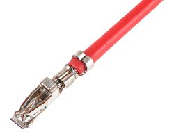 217501-2101 - Cable Assembly, 26AWG, Micro-Lock Plus 2.0 Crimp Terminal Socket to Free End, 2.95 ", 75 mm - MOLEX