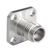RFSSMAA4JAACFEC - RF / Coaxial Connector, SSMA Coaxial, Straight Flanged Jack, Solder, 50 ohm, Beryllium Copper - BULGIN LIMITED