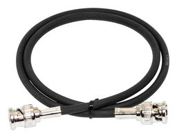 BU-P5697-24 - RF / Coaxial Cable Assembly, BNC Plug to BNC Plug, RG58C/U, 50 ohm, 24 ", 609.6 mm, Black - MUELLER ELECTRIC