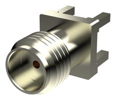 PCB.SMAFSTJ.NI - RF / Coaxial Connector, SMA Coaxial, Straight Jack, Through Hole Vertical, 50 ohm - TAOGLAS
