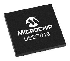 USB7016/KDX - USB Interface, USB Type-C Controller Hub, USB 3.2, 1.08 V, 1.32 V, VQFN, 100 Pins - MICROCHIP