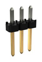 10138654-G04-03LF - Pin Header, Board-to-Board, 2 mm, 1 Rows, 3 Contacts, Through Hole Straight, Minitek Series - AMPHENOL COMMUNICATIONS SOLUTIONS