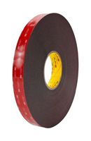5952, BLACK, 33M X 19MM - Foam Tape, Double Sided, Black, 33 m x 19 mm - 3M