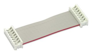 MP009152 - Ribbon Cable, IDC Receptacle to IDC Receptacle, 14 Ways, 5.9 ", 150 mm, 1.27 mm - MULTICOMP PRO