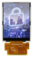 MDT0280A8SH-SPI - TFT LCD, 2.8 ", 240 x 320 Pixels, Portrait, RGB, 3.3V - MIDAS