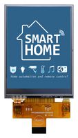 MDT0280A8SSR-SPI - TFT LCD, 2.8 ", 240 x 320 Pixels, Portrait, RGB, 3.3V - MIDAS