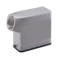 MP009378 - Heavy Duty Connector, Hood, Side Entry, Aluminium Body, 1 Lever, 10A - MULTICOMP PRO