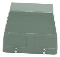 MP009416 - Heavy Duty Connector, Hood, Side Entry, Aluminium Body, 2 Lever, 16B - MULTICOMP PRO