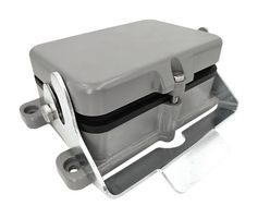 MP009446 - Heavy Duty Connector, Base, Bulkhead Mount, Aluminium Body, 1 Lever, 48B - MULTICOMP PRO