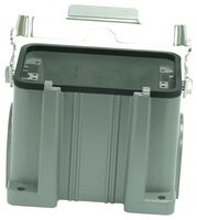 MP009447 - Heavy Duty Connector, Base, Bulkhead Mount, Side Entry, Aluminium Body, 1 Lever, 48B - MULTICOMP PRO