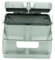 MP009449 - Heavy Duty Connector, Base, Bulkhead Mount, Side Entry, Aluminium Body, 1 Lever, 48B - MULTICOMP PRO