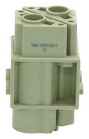 MP009480 - Heavy Duty Connector, MP-HM INSERTS, Module, 2 Contacts, Receptacle - MULTICOMP PRO