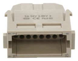 MP009512 - Heavy Duty Connector, High Density, MP-HM INSERTS, Module, 25 Contacts, Receptacle - MULTICOMP PRO