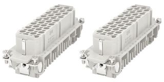 MP009546 - Heavy Duty Connector, MP-HD INSERTS, Insert, 128+PE Contacts, 48B, Receptacle - MULTICOMP PRO