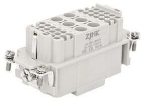 MP009610 - Heavy Duty Connector, Combination, 40A/10A, MP-HK INSERTS, Insert, 42+PE Contacts, 16B, Receptacle - MULTICOMP PRO