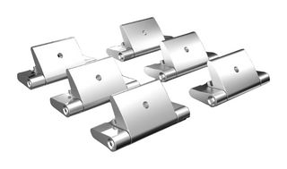 1592200 - Cover Hinge, Die - Cast Zinc, Rittal KX Series Terminal Blocks, KX Series - RITTAL
