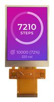 MDT0350AIH-MULTI - TFT LCD, 3.5 ", 240 x 320 Pixels, Portrait, RGB, 2.8V - MIDAS