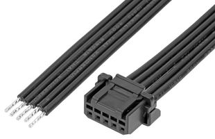 219653-1050 - Cable Assembly, Micro-One 2.0 Receptacle to Free End, 5 Ways, 2 mm, 1 Row, 50 mm, 1.97 " - MOLEX