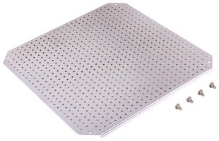MPMP ARCA 3030 - Plate, Multiperforated, Mounting, Galvanised Steel - FIBOX