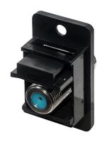 KCF3GBPM - RF / Coaxial Adapter, 3G, F, Receptacle, F, Receptacle, Straight Panel Adapter - TUK