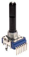PRS14R-30015-103B1 - Rotary Potentiometer, 10 kohm, 1 Turns, Linear, 50 mW, ± 20%, PRS14R Series - BOURNS