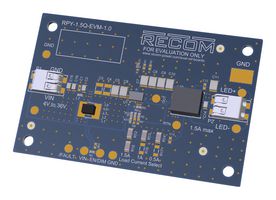 RPX-1.5Q-EVM-1 - Evaluation Module, RPX-1.5Q, Power Management - Voltage Regulator, DC/DC Buck Converter - RECOM POWER