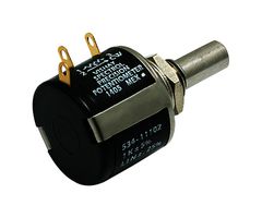 534B1104JC - Rotary Potentiometer, 100 kohm, 10 Turns, Linear, 2 W, ± 5%, 534 Series - VISHAY