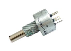 PE30L0FR101KAB - Rotary Potentiometer, 100 ohm, 1 Turns, Linear, 3 W, ± 10%, PE30 Series - VISHAY
