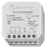 13.21.8.230.B000 - Relay, Multi Function, 1 P, 16 A, YESLY BLE, 13 Series - FINDER