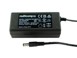MP010269 - AC/DC Power Supply, ITE, 1 Output, 24 W, 9 VDC, 2.6 A - MULTICOMP PRO
