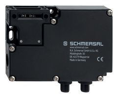 101192424 - Safety Interlock Switch, AZM 161 Series, 3PST-NC, DPST-NO, M12 Connector, 230 V, 4 A, IP67 - SCHMERSAL