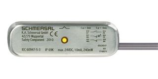 101215515 - Safety Interlock Switch, BNS 40S Series, DPDT, SPST-NO, Cable, IP69K - SCHMERSAL