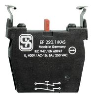 101023927 - Contact Block, Screw, 2 Pole, 8 A, 230 V, Schmersal Command & Signalling Devices, 24 V - SCHMERSAL