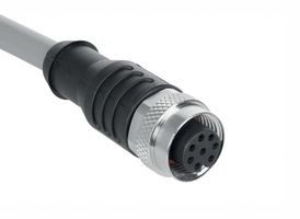 103011413 - Switch Accessory, Pre-Wired Cable Connector, Schmersal Safety Switches, M12 Series - SCHMERSAL