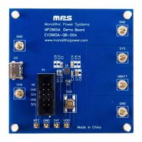 EV2665A-QB-00A - Evaluation Board, MP2665A, Li-Ion / Polymer Battery Charger, Power Management - Battery - MONOLITHIC POWER SYSTEMS (MPS)