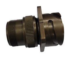 97B-3100A14S-6P - Circular Connector, 97B Series, Wall Mount Receptacle, 6 Contacts, Solder Pin, Reverse Bayonet - AMPHENOL INTERCONNECT INDIA