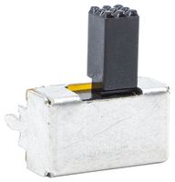 EG2208A - Slide Switch, DPDT, Through Hole, 200 mA - E-SWITCH